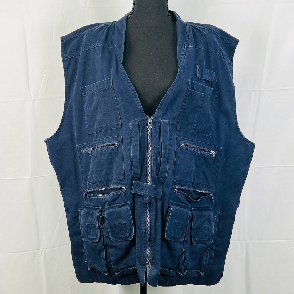 Woolrich Elite Series Men's Tactical Vest - 2XL- Navy - Picture 2 of 14